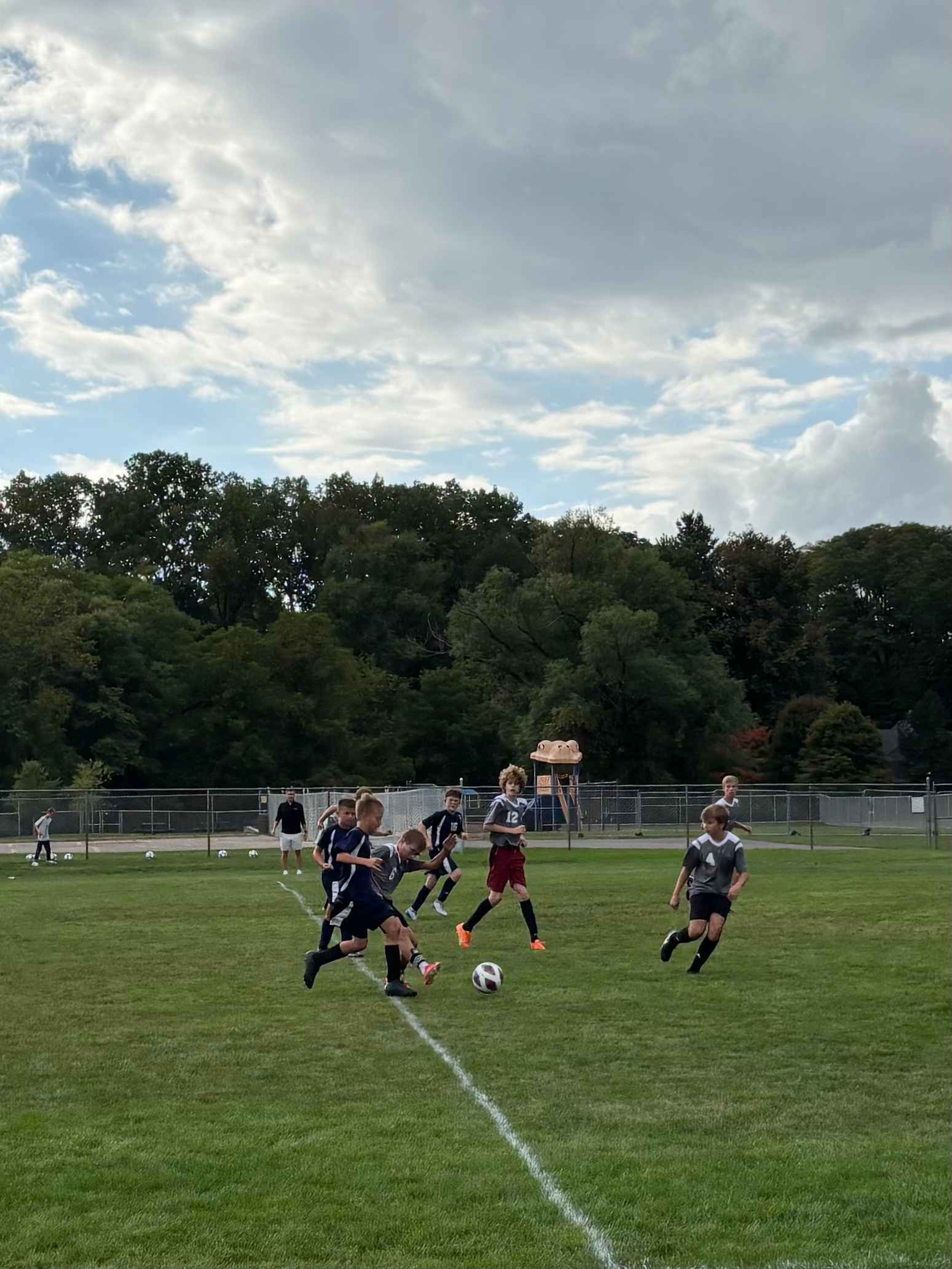 West Side Christian School students participating in athletics